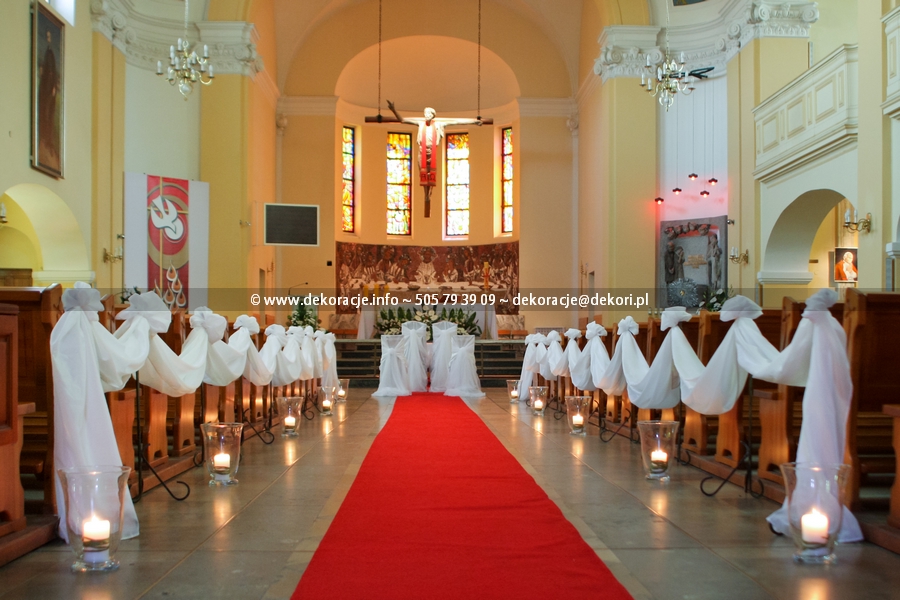 dekoracja kościoła Gdańsk